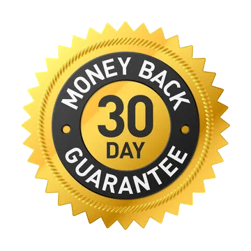30 day money back guarantee
